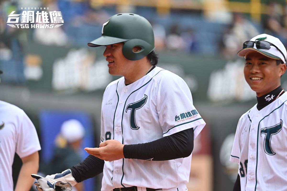 ▲張肇元為台鋼打下歷史首勝。（圖／台鋼提供）