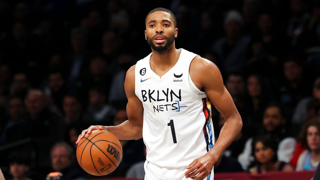 ▲Mikal Bridges在KD交易案中被送到籃網，他曾經是太陽隊的一員。（圖／美聯社／達志影像）