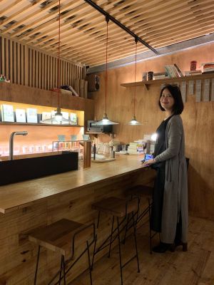 ▲不論是士林、北投，或者全台北的咖啡店，吳思瑤都有興趣走訪、挖掘店家與土地的連結。（圖／吳思瑤辦公室提供）