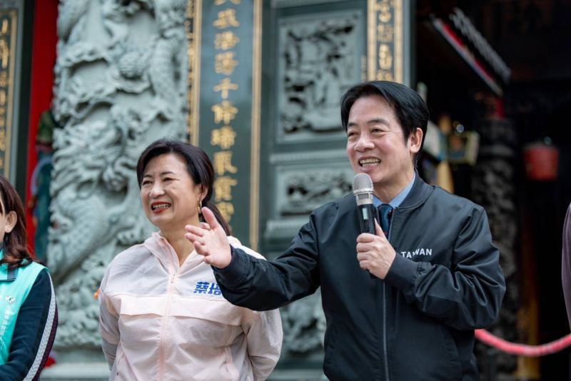 ▲蔡培慧勤走基層,力拚翻轉艱困選區,賴清德也多次到南投相挺。(圖/蔡培慧辦公室提供)
