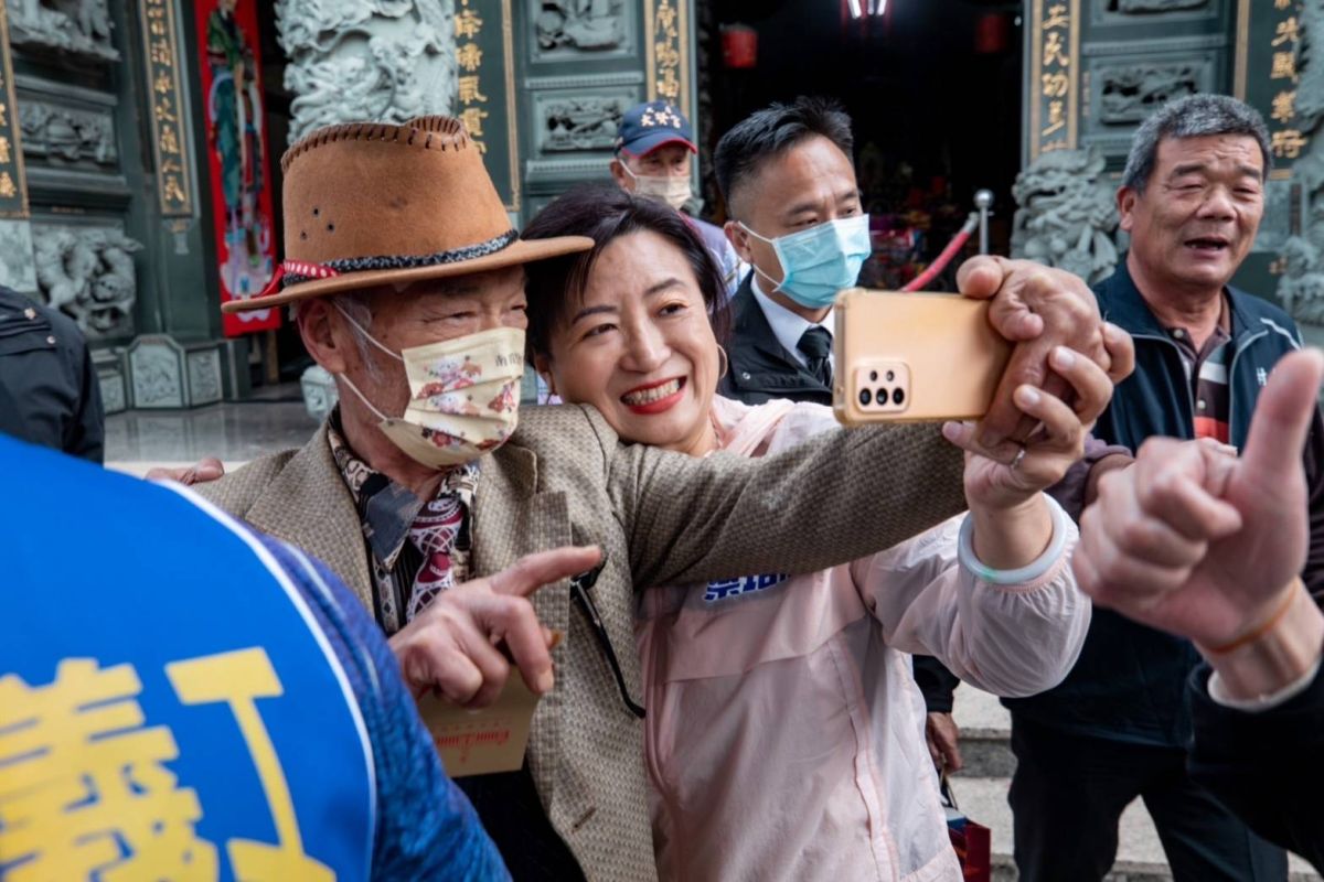 ▲蔡培慧勤走基層，力拚翻轉南投艱困選區。（圖／蔡培慧辦公室提供）