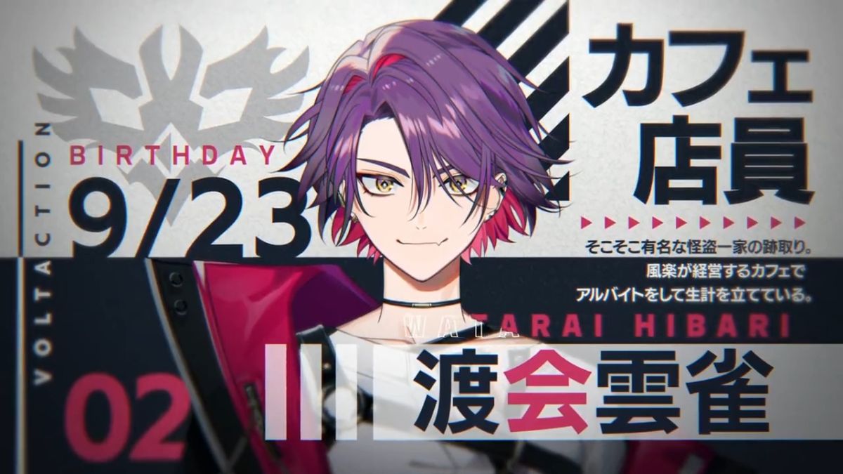 ▲日本NIJISANJI所屬VTuber渡會雲雀歌唱實力驚人。（圖／翻攝自推特@nijisanji_app）