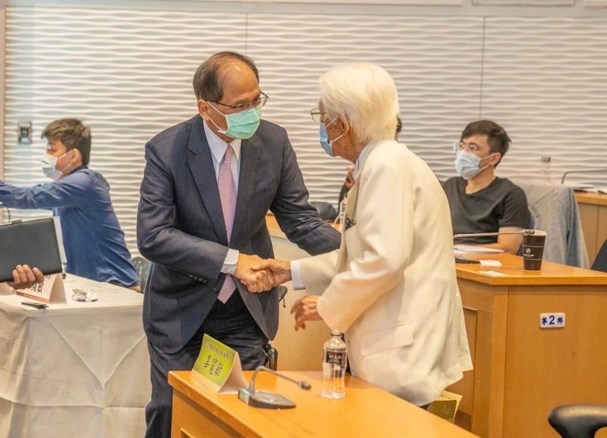 ▲立法院長游錫堃發文弔念總統府資政辜寬敏，強調仍有許多未竟之事，需要大家一起努力實現。（圖／翻攝自游錫堃臉書）