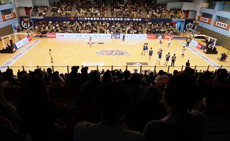 ▲UBA最終高潮，台北體育館湧入破千名球迷。官方提供