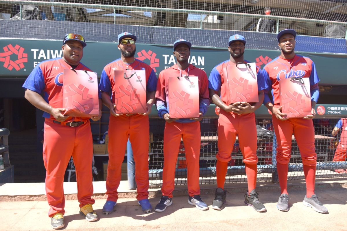 ▲古巴隊明星球員包括軟銀終結者莫伊尼洛（Livan Moinelo）、中日龍終結者馬丁尼茲（Raidel Martinez）、前阪神虎古巴籍左投（Onelki García）、前道奇好手阿魯耶巴魯耶那（Eriisbel Arruebarrena)、前軟銀重砲德斯潘尼（Alfredo Despaigne）。（悍創行銷提供）