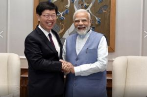 鴻海布局印度半導體　劉揚偉拜會印度總理莫迪

