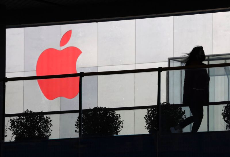 ▲AirPods製造商歌爾表示，蘋果供應商正爭相將產線搬離中國。（圖／美聯社／達志影像）