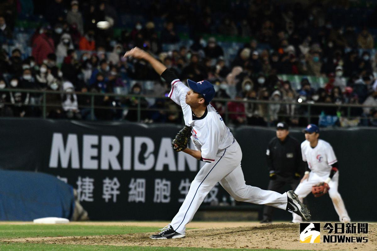▲WBC經典賽中華隊陳冠偉。（圖／特約攝影林柏年攝）