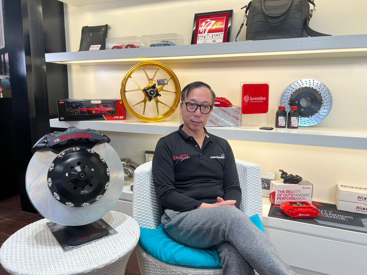 ▲能將義式血統BREMBO引進台灣，幕後功臣黃明煜可說是當仁不讓。（圖／品牌提供）