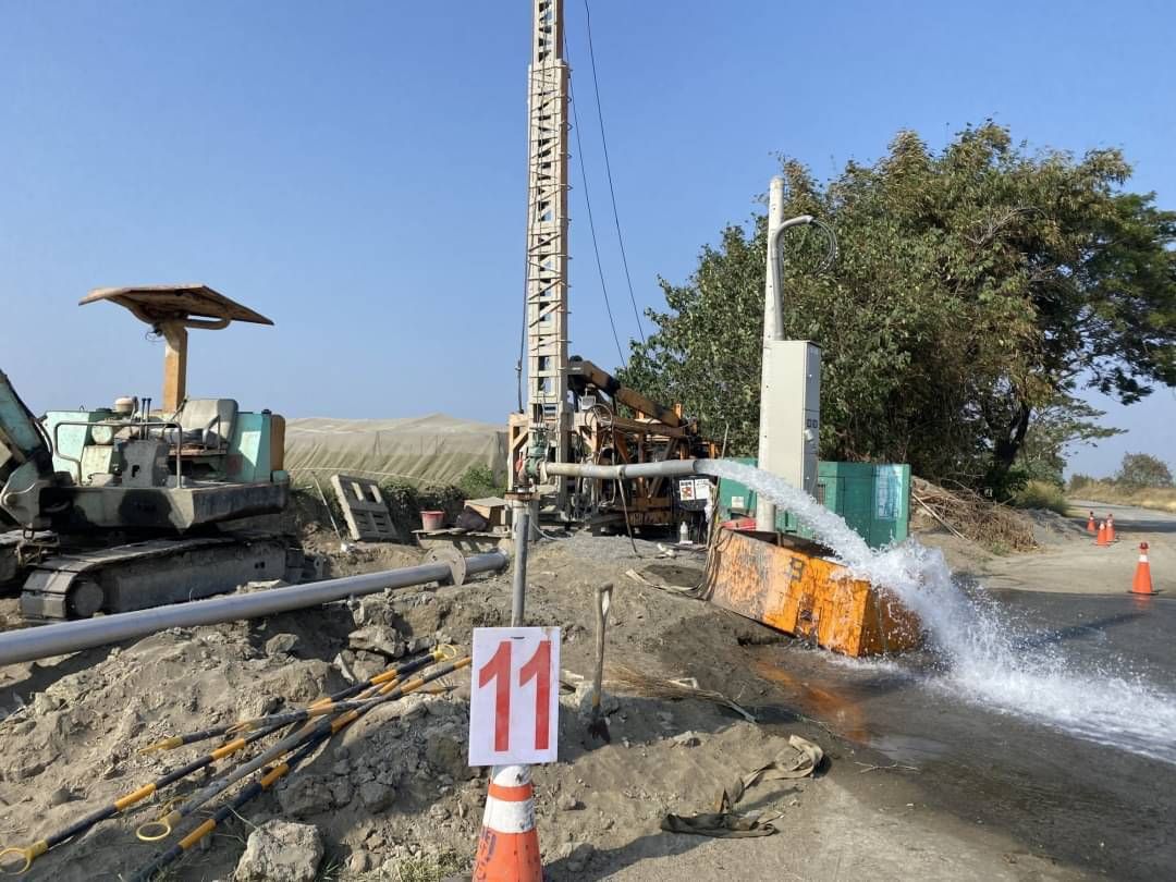 ▲高雄持續新鑿抗旱水井。（圖／高雄市水利局提供）
