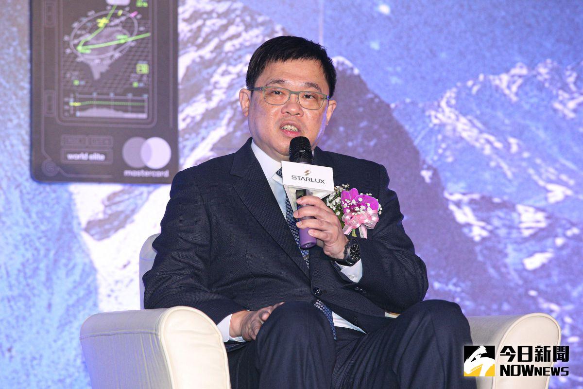 ▲星宇航空董事長張國煒回應星宇股票風波，希望星宇股票不要淪為炒作標的。（圖／記者葉政勳攝 , 2023.03.01）