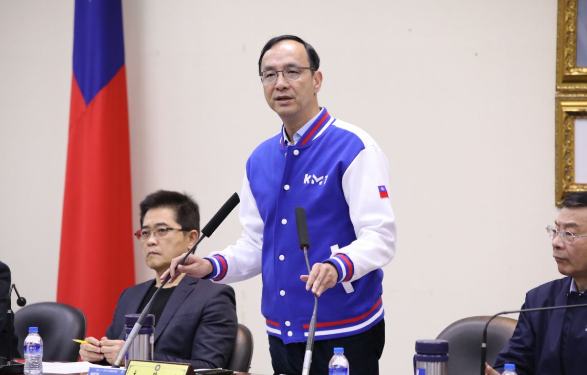 ▲朱立倫下動員令要求黨公職同步在臉書力挺南投立委補選候選人林明溱。（圖／資料照片）