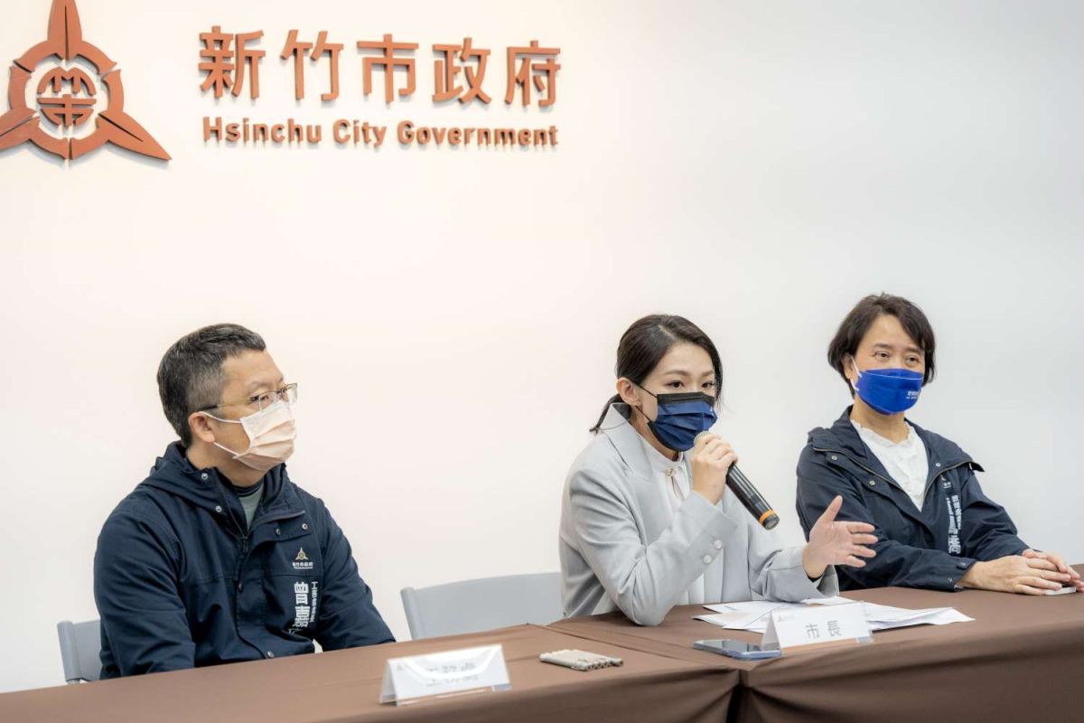 ▲高虹安表示，涉案人員層級最高的，目前有到吳堂安次長。最後到底會牽涉多少官員，內部會盡快釐清向大家報告。（圖／新竹市政府提供）