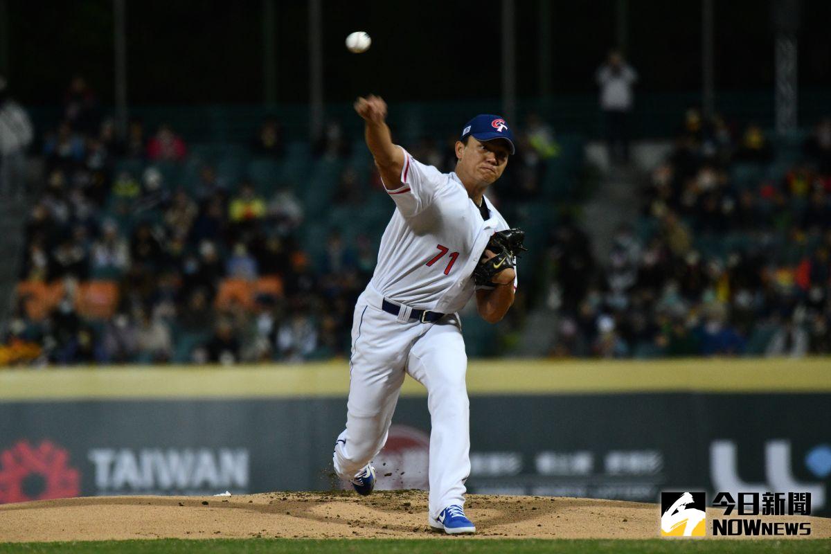 ▲WBC經典賽中華隊江少慶。（圖／特約攝影林柏年攝）