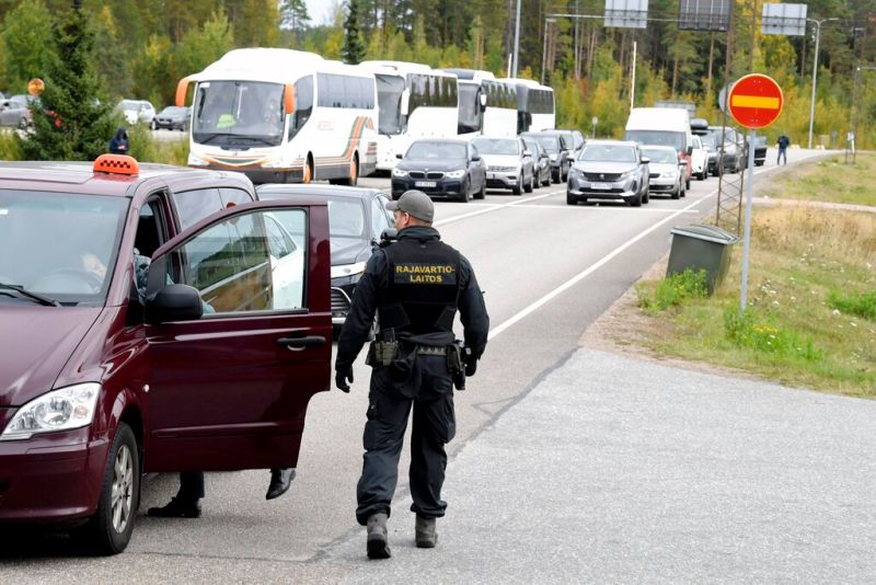 ▲為了防止大量俄羅斯非法移民入境，芬蘭斥資百億建邊境圍牆。（圖／美聯社／達志影像）