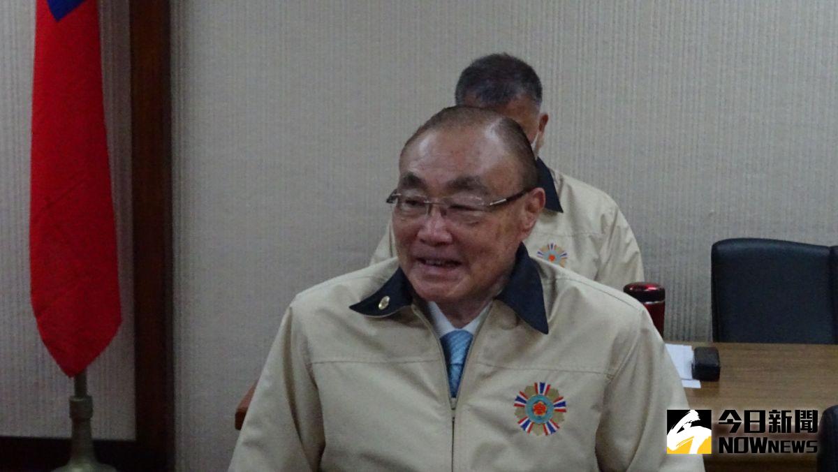 ▲針對日媒《產經新聞》報導稱「9成退將出賣情資」，退輔會主委馮世寬怒斥「胡說八道！」（圖／記者呂炯昌攝，2023.03.02）