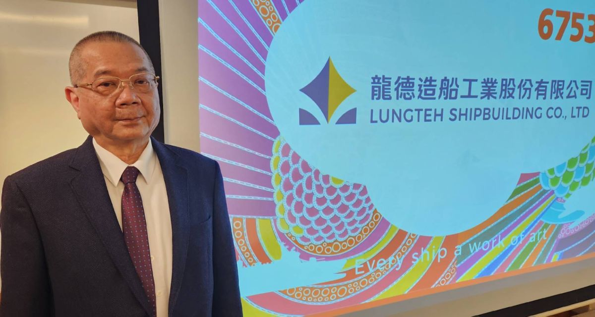 ▲擁有46年歷史的龍德造船將於3月10日興櫃轉上市，抽中1張等於現賺逾6萬。圖為龍德造船董事長黃守真。（圖／龍德造船提供）