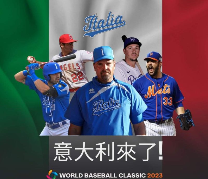 ▲義大利棒協特地在推特上特別用繁體中文宣告「意大利要來台灣了」。（圖／推特@FIBSpress）