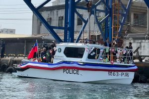 打擊犯罪新利器！高雄港警總隊新造高P63號警艇啟用
