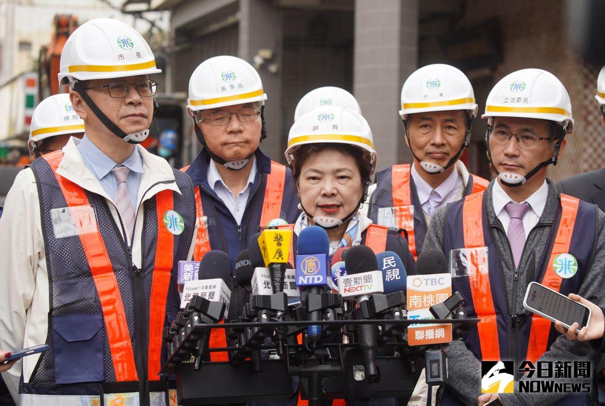 ▲王美花表示，目前已啟動南部抗旱的增水計畫，希望到四月底的時候，每天可以增加到13.6萬噸的供水，讓這段期間南部的供水可以穩定。（圖／記者李春台攝，2023.03.02）