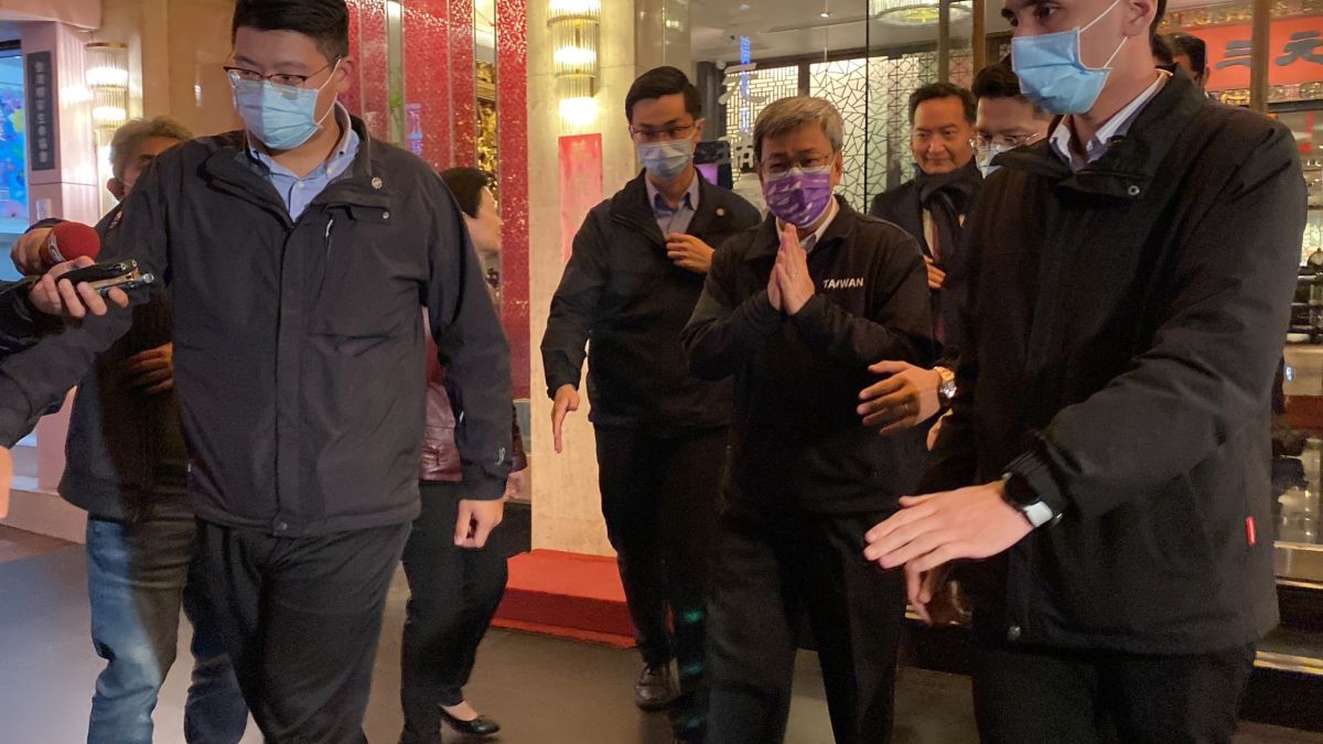 ▲陳建仁近來陸續與執政黨立委餐敘。（圖／記者陳威叡攝）