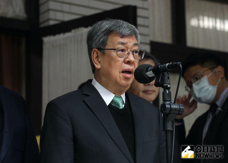 ▲陳建仁今日赴立法院進行施政報告並備詢，並在進入議場前受訪。（圖／記者陳明中攝，2023.03.03）