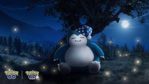 ▲「Pokémon GO Plus +」和《Pokémon GO》，即可在《Pokémon GO》領取能遇見戴著睡帽的卡比獸的特殊調查。(圖／官方提供)
