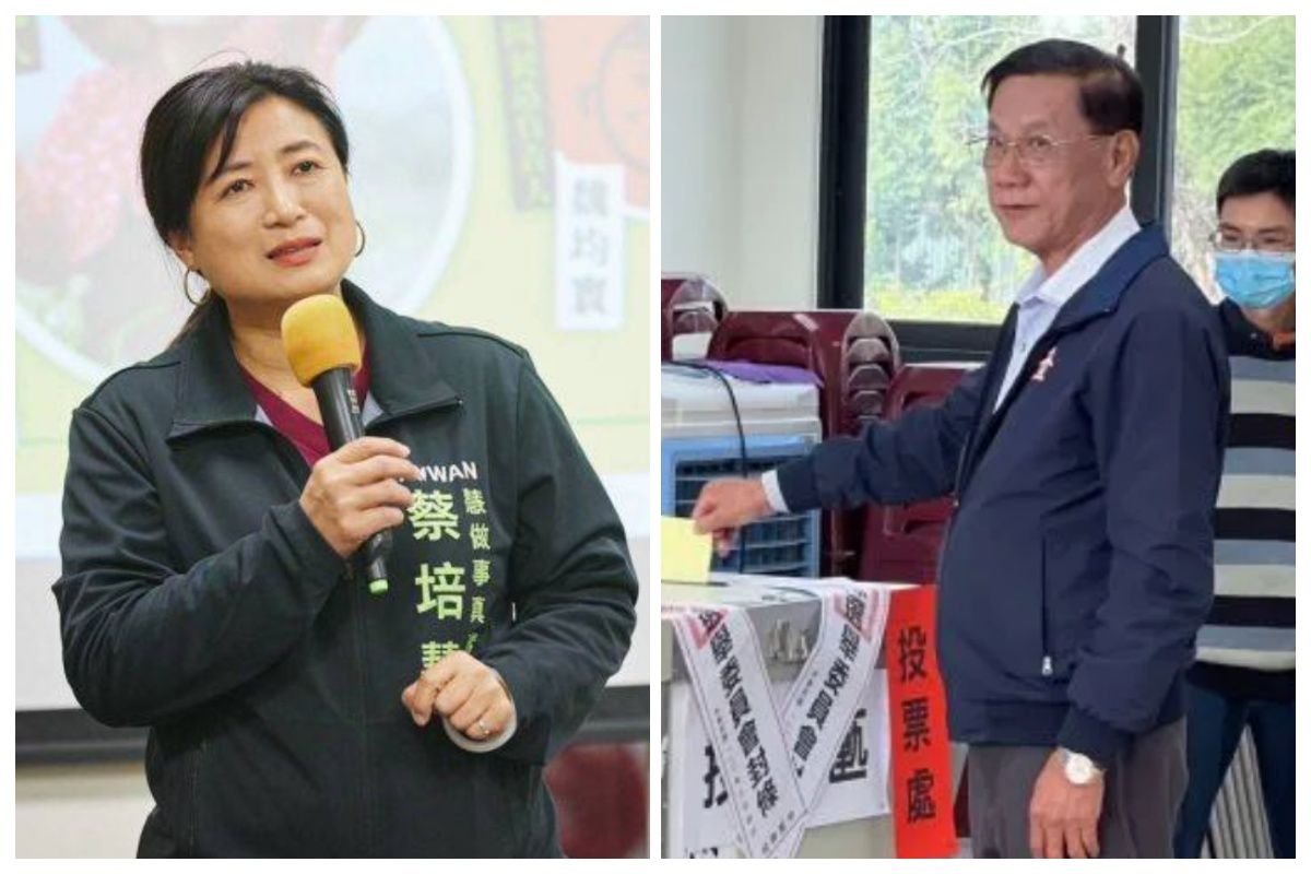 ▲南投立委補選競爭激烈。圖為民進黨候選人蔡培慧、國民黨候選人林明溱。（圖／NOWnews資料照）