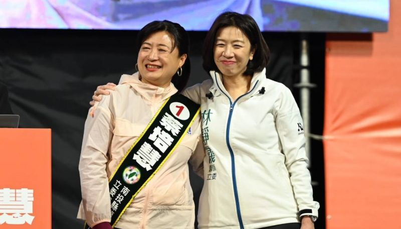▲外界常拿林靜儀的中二立委補選與此次選舉相提並論。(資料畫面/蔡培慧競總提供,2023.03.04)