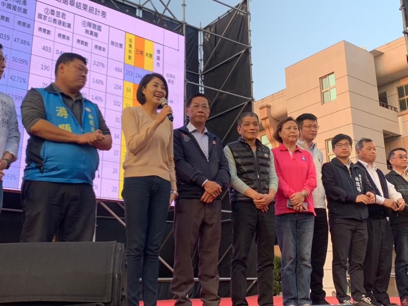 ▲南投縣長許淑華昨表示，若蔡培慧做不好，10個月後縣民會下架她。（圖／記者顏幸如攝，2023.03.05）