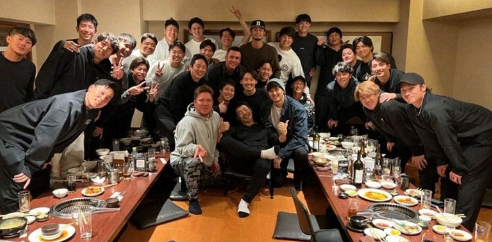 ▲大谷翔平跟達比修有一起參加日本隊晚會。（圖／大谷IG)