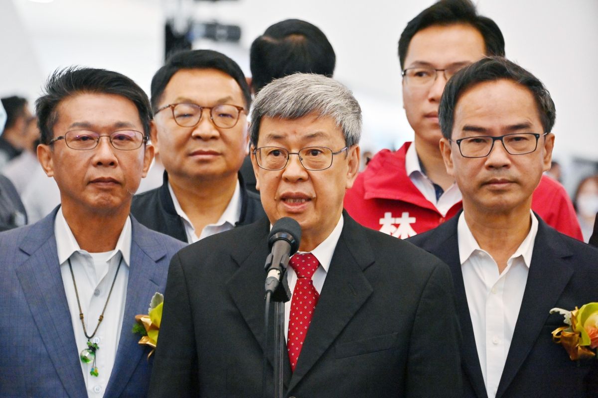 ▲陳建仁表示蛋的供應應該在本月底會有所緩和。（圖／行政院提供）