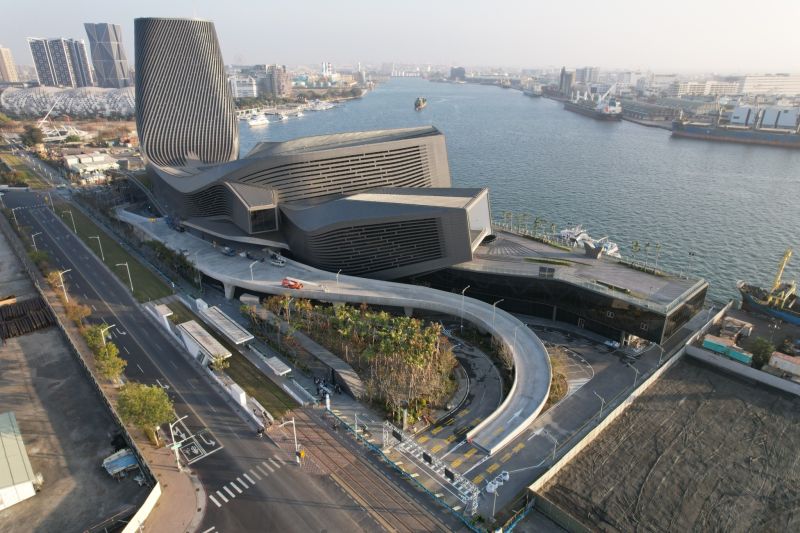 ▲高雄港旅運中心外觀。（圖／高雄港務分公司提供）