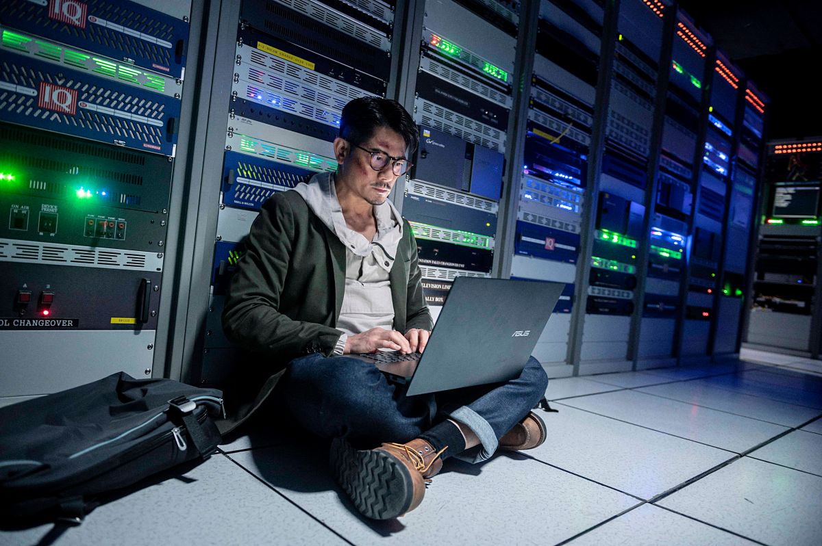 ▲《斷網》郭富城演出愛女如命的父親，他透露原型人物是監製鄭保瑞。（圖／華映娛樂提供）