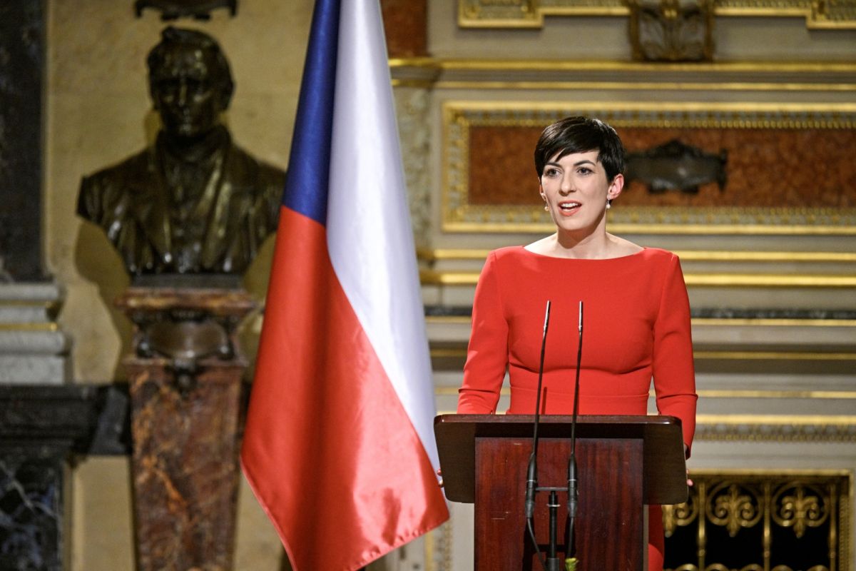 ▲捷克眾議院議長艾達莫娃曾聲稱，與台灣加強合作關係，才符合捷克的國家利益。資料照。（圖／美聯社／達志影像）