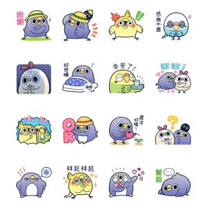 LINE免費貼圖12組!下載「隱藏版」懶得鳥你:討拍嗨起來 ▲「熊大農場×懶得鳥你 超可愛日常生活貼圖」。(圖/翻攝自LINE)