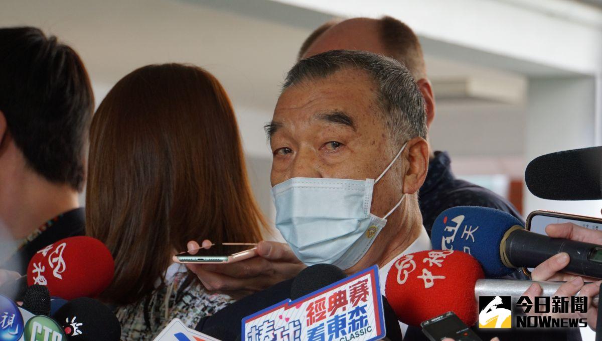 ▲國防部長邱國正澄清美軍彈藥放台灣。（圖／記者呂炯昌攝，2023.03.07）