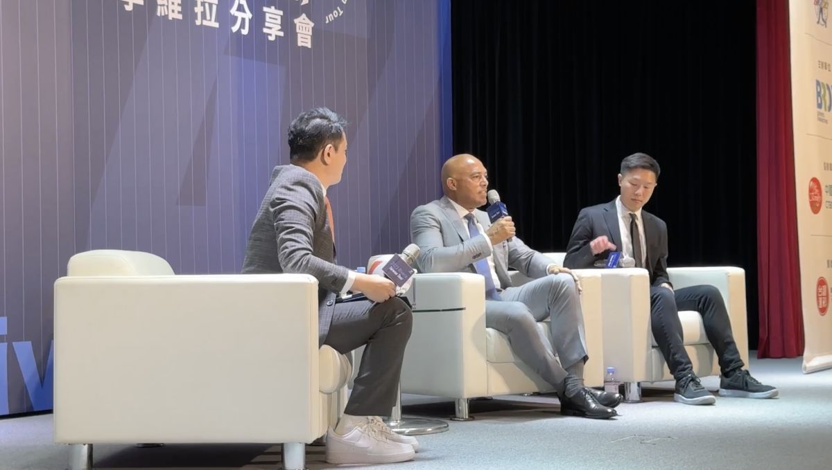 ▲大聯盟名人堂球星李維拉（Mariano Rivera）今舉辦分享會，並回答2006年王建民挨轟摔手套的看法。（圖／悍創提供）