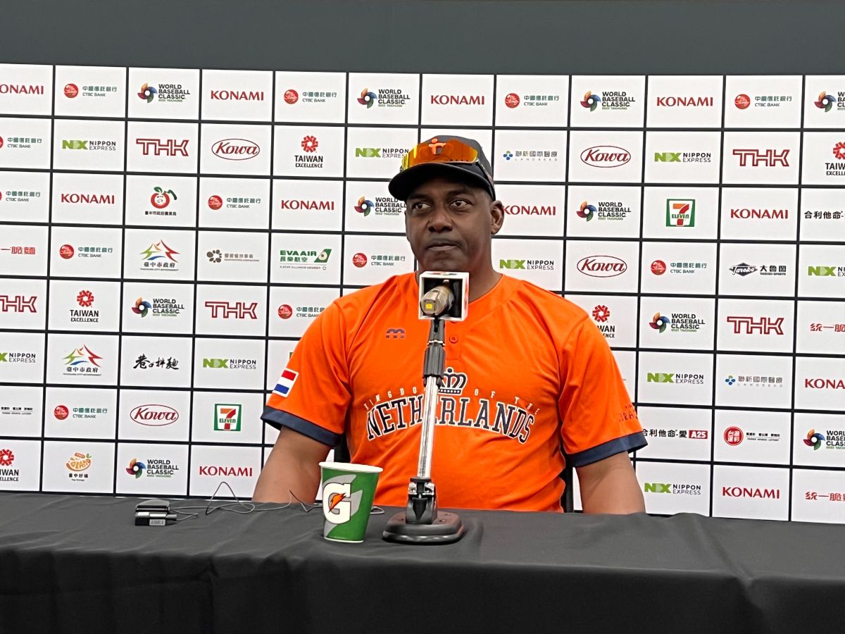 ▲WBC荷蘭隊總教練Hensley Meulens（圖／記者簡名杉攝）