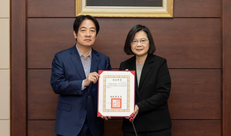 ▲副總統賴清德指出，要總統連任，就可能發生15位大法官均由同一位總統提名的情形。（圖／總統府提供）