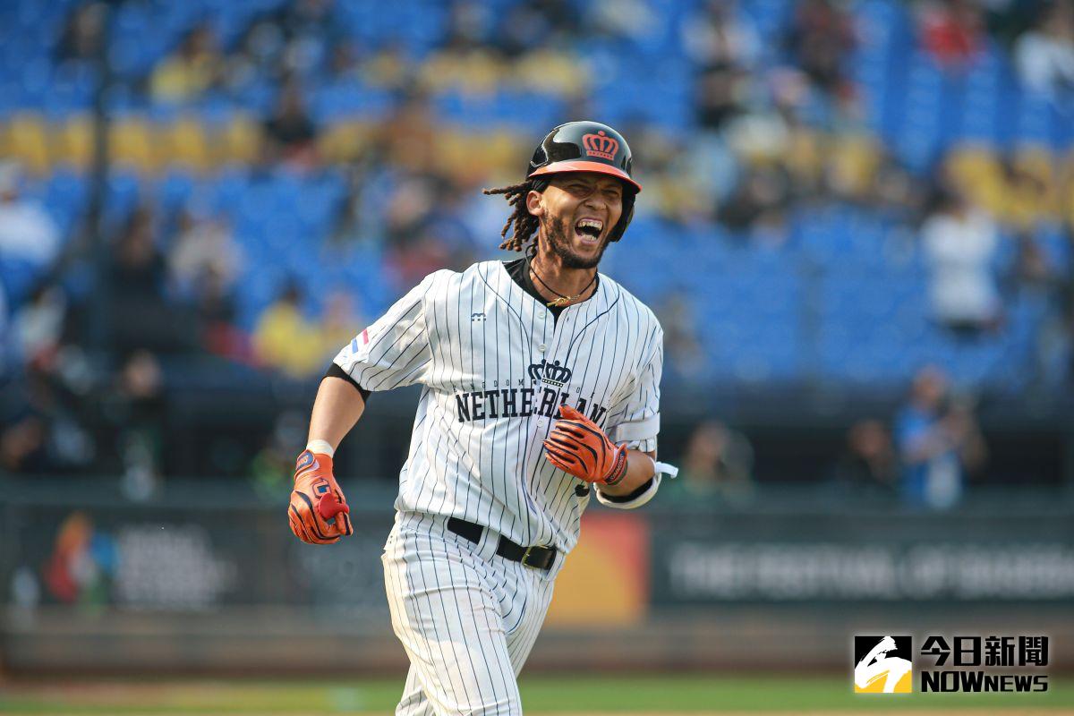 ▲2023WBC經典賽荷蘭隊三壘手Andrelton Simmons，宣布正式退役。（圖／記者葉政勳攝）