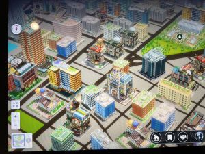 ▲《旅遊大亨2：Meta World》中玩家可以在Meta World中看見真實世界的城市樣貌，並購入土地建造屬於自己的建築物。（圖／記者張志浩拍攝）