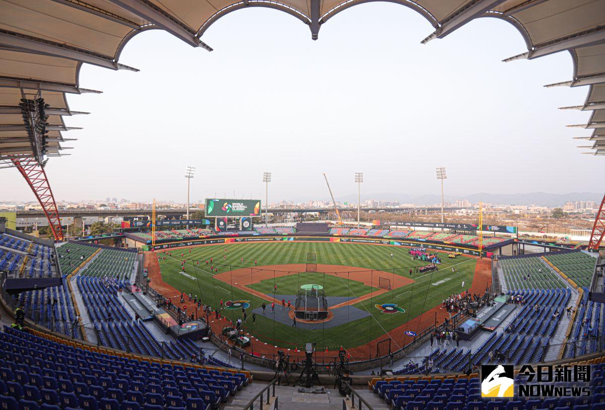 ▲2023亞洲棒球錦標賽（亞錦賽），今（5）日將由中華隊出戰巴勒斯坦，台中洲際棒球場天氣稍有寒意、降雨機率10%。（圖／記者葉政勳攝）