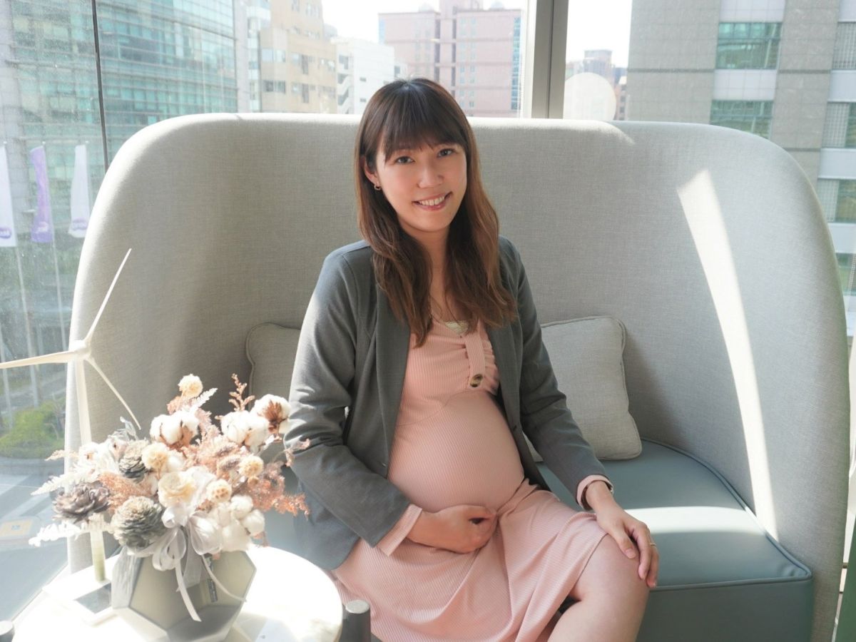 ▲雲豹能源(6869) 三八國際婦女節向職場女性致敬，以「擁豹女力，你就是最亮眼的新星」為主題，總經理趙書閔感性預告雲豹能源將於3/14(二)掛牌上市，並分享孕期籌備掛牌上市的心路歷程。（圖／品牌提供）