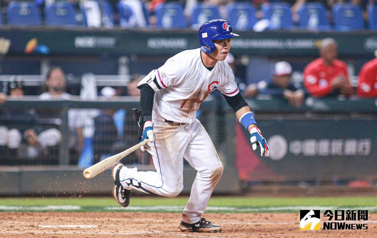 ▲鄭宗哲8月打擊手感火熱，打擊率高達4成。（圖／記者葉政勳攝 , 2023.03.08）