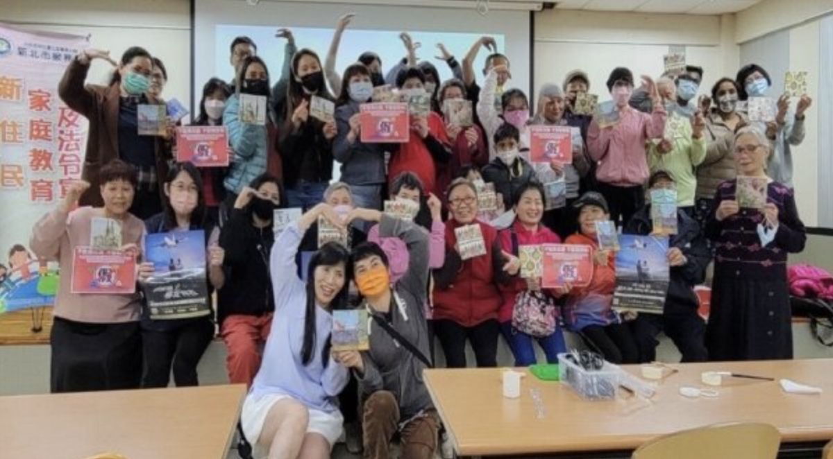 ▲活動大合照。（圖／移民署）