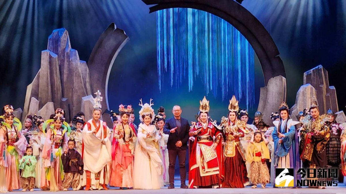 ▲《東海鍾離》為臺灣民間熟悉的蓬萊八仙中「漢鍾離」成仙的故事，是明華園總團最具代表性的「八仙傳奇系列」壓軸戲碼。（圖／記者陳美嘉攝，2023.03.09）