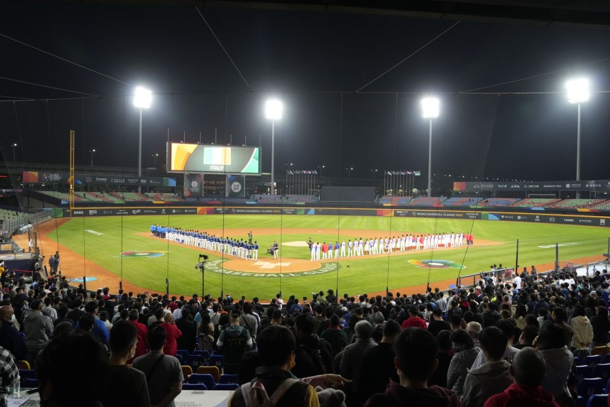 ▲WBC古巴、義大利之戰進延長賽（圖／悍創運動行銷提供）