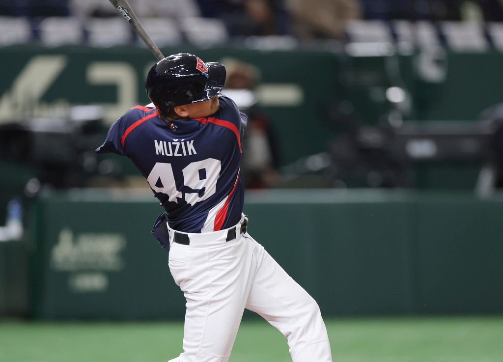 ▲捷克隊Martin Muzik開轟。（圖／美聯社／達志影像）