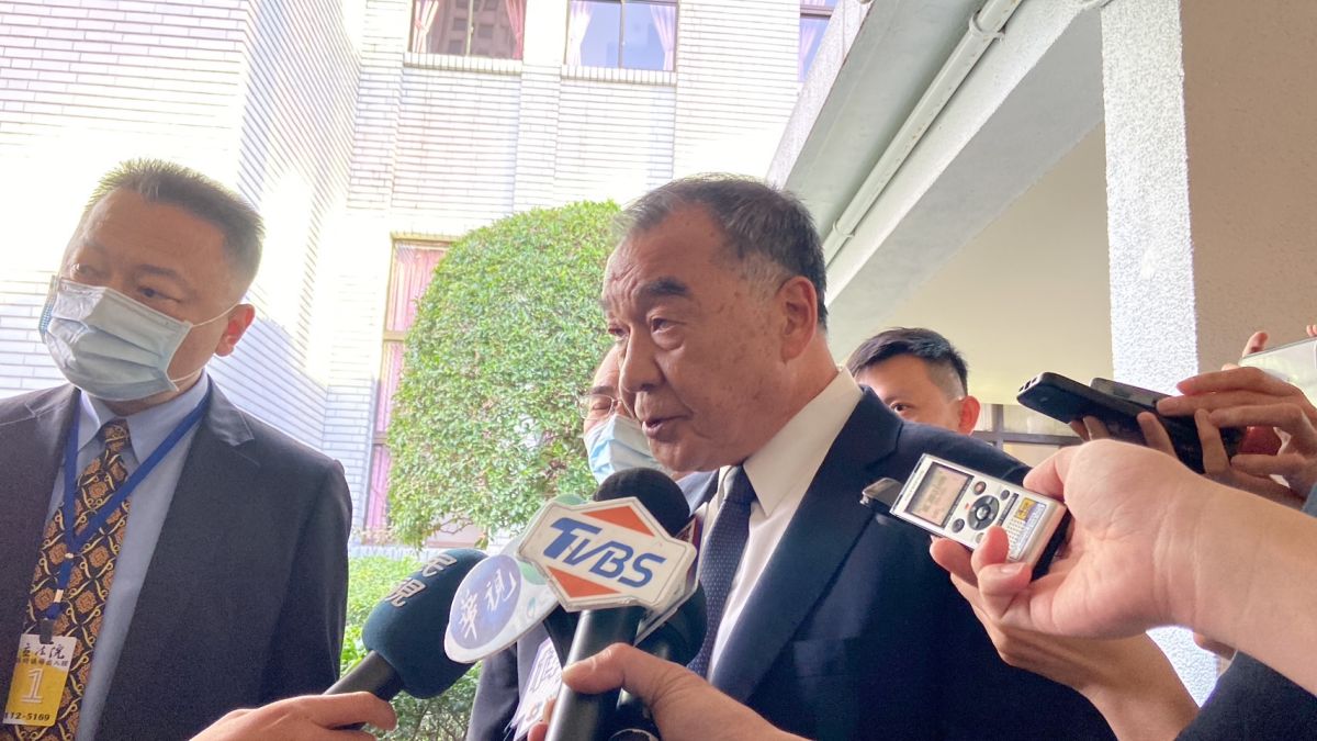 ▲國防部長邱國正表示，金門上兵游到中國一事，還在確認中。（圖／記者呂炯昌攝，2023.03.10）